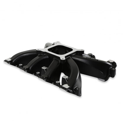 Single Plane Intake GM LS1/LS2/LS6 Black Ceramic Coated, Carbureted Single Plane Intake Manifold Fits All GM LS Gen III or IV Engines Equipped with LS1/LS2/LS6 Style Cathedral Port Cylinder Heads Holley-1
