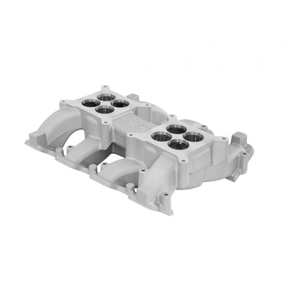 LS Carbureted Manifold 2x4 Dual Plane LS3/L92 Carbureted GM LS Gen III LS3/LS92 2x4160 Dual Plane Intake Manifold All GM LS Gen III or Gen IV Engines Equipped with LS3/L92 Style Rectangular Port Cylinder Heads Holley-1
