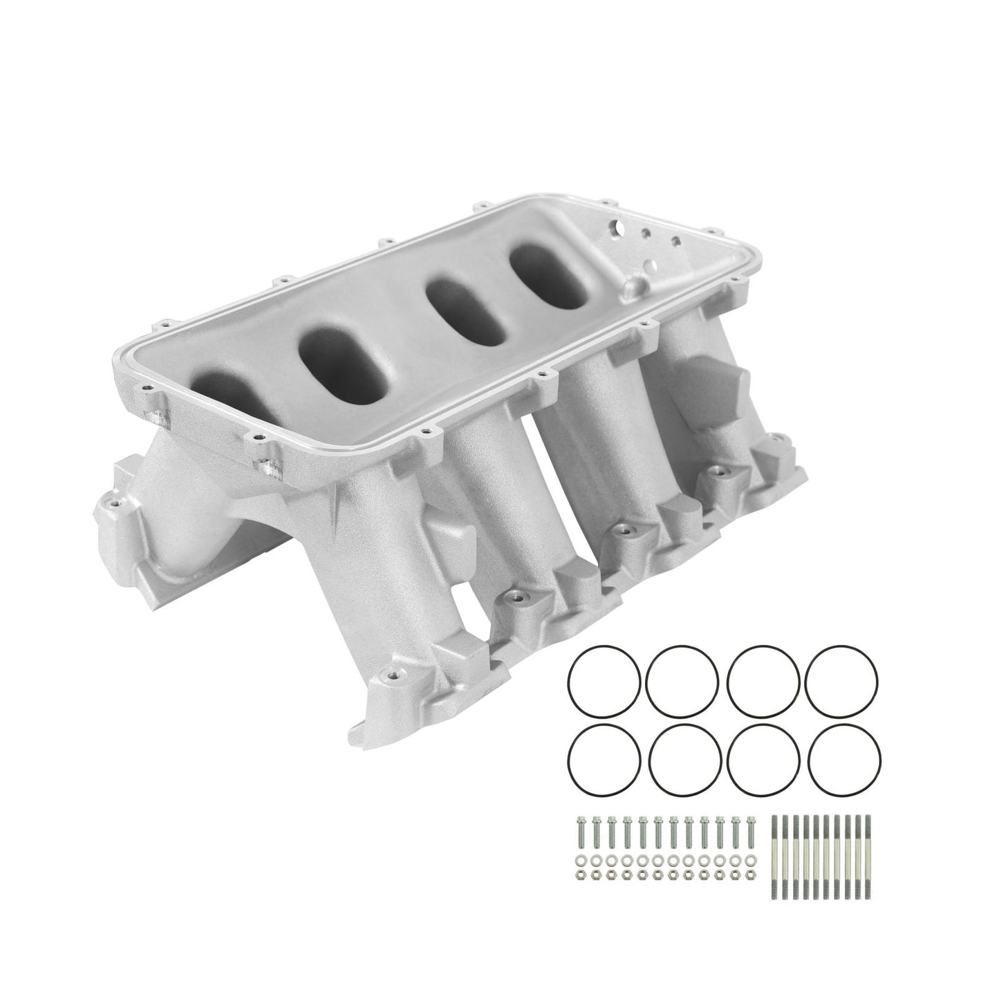 Hi-Ram Lower Manifold GM LS3/L92 Carbureted Base Only (plenum-Top-Mounting Fabrication Flange Available) Holley