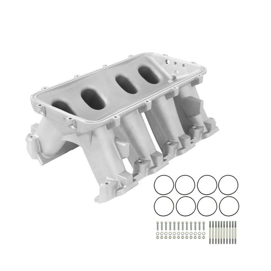 Hi-Ram Lower Manifold GM LS3/L92 Carbureted Base Only (plenum-Top-Mounting Fabrication Flange Available) Holley