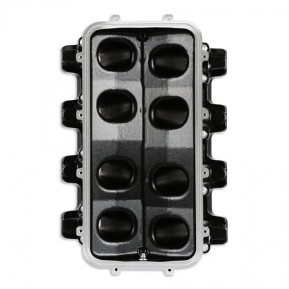 Hi-Ram Lower Manifold GM LS1/LS2/LS6-Black LS1/LS2/LS6 Cathedral Port Carbureted Base Only (plenum-Top-Mounting Fabrication Flange Available) Holley-6