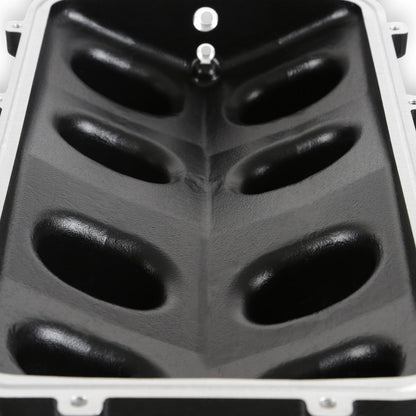 Hi-Ram Lower Manifold GM LS1/LS2/LS6-Black LS1/LS2/LS6 Cathedral Port Carbureted Base Only (plenum-Top-Mounting Fabrication Flange Available) Holley-7