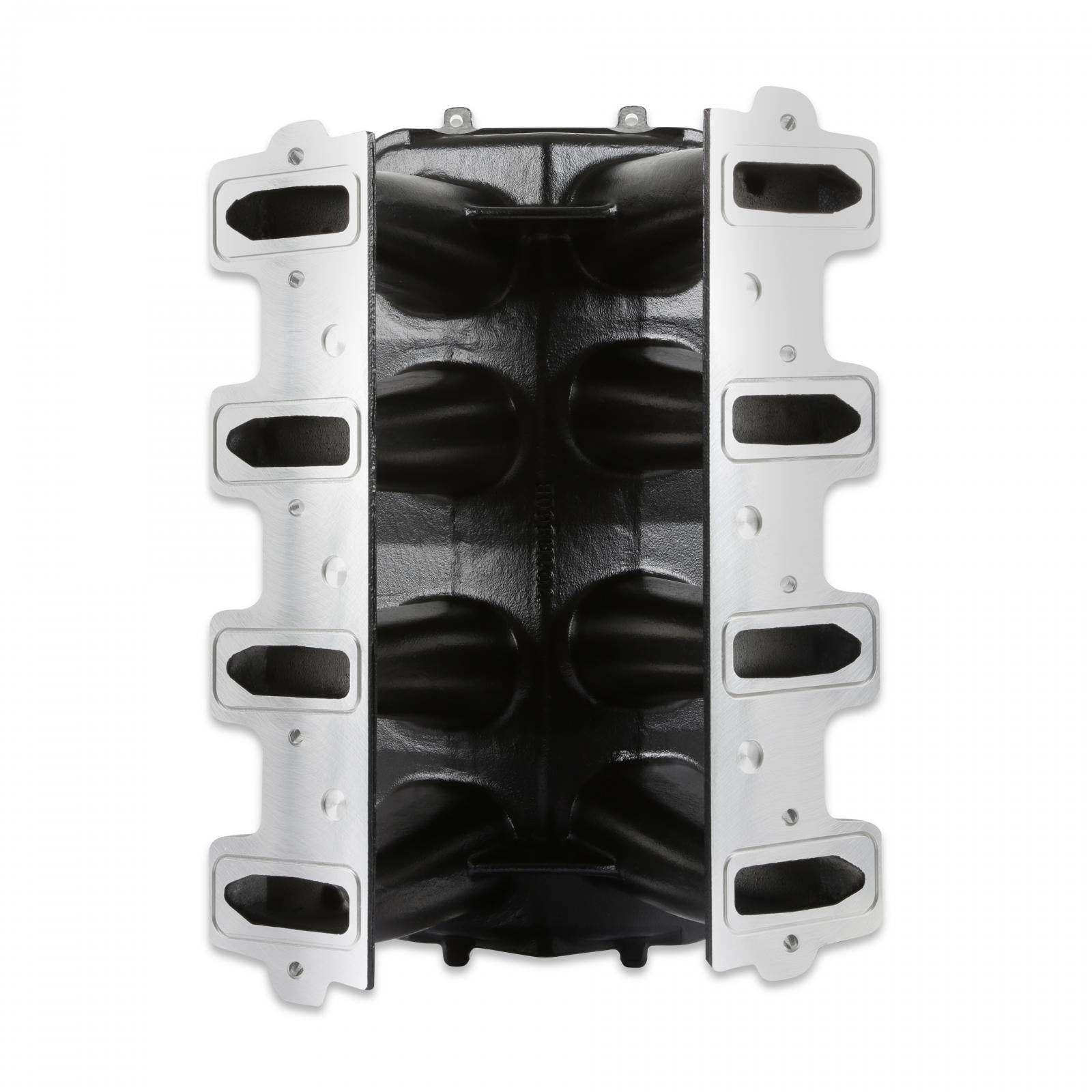Hi-Ram Lower Manifold GM LS1/LS2/LS6-Black LS1/LS2/LS6 Cathedral Port Carbureted Base Only (plenum-Top-Mounting Fabrication Flange Available) Holley-8