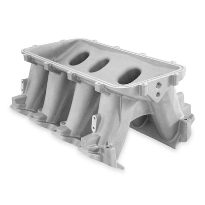 Hi-Ram Lower Manifold GM LS1/LS2/LS6 Cathedral Port Carbureted Base Only (plenum-Top-Mounting Fabrication Flange Available) Holley-4