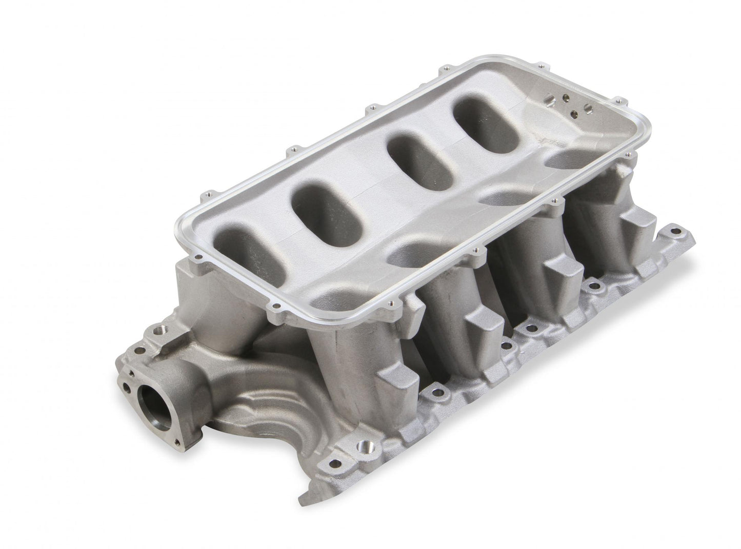 351W Ford Hi-Ram Carbureted Manifold Base Ford 351W (9.5 Deck) Ford Hi-Ram Intake Manifold Base Holley