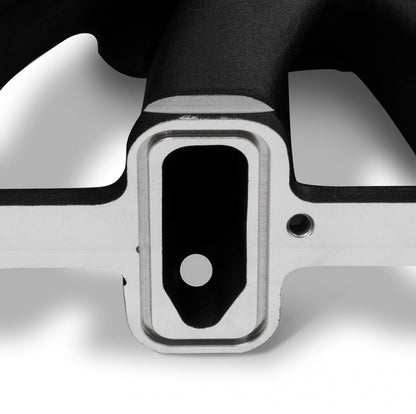 Single Plane EFI Split-Design Race Intake Manifold- GM LS1/LS2/LS6-Black EFI Single Plane Split-Design Race Intake Manifold Fits All GM LS Gen III or IV Engines Equipped with LS1/LS2/LS6 Style Cathedral Port Cylinder Heads Holley-11