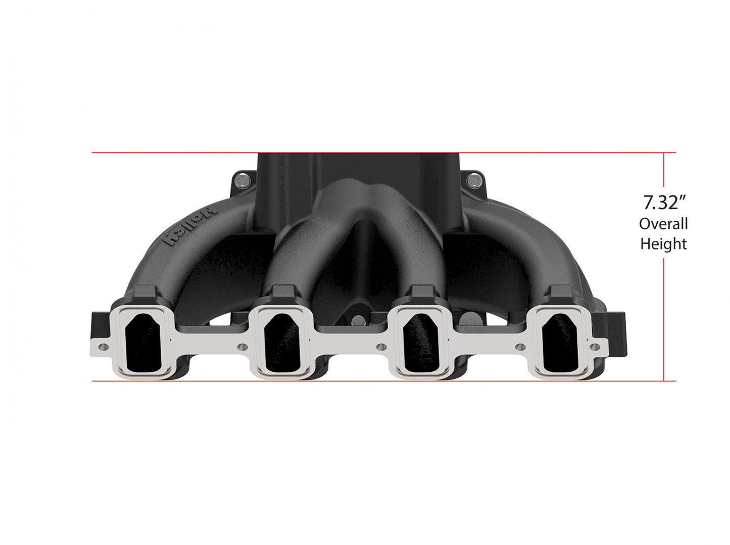 Single Plane EFI Split-Design Race Intake Manifold- GM LS1/LS2/LS6-Black EFI Single Plane Split-Design Race Intake Manifold Fits All GM LS Gen III or IV Engines Equipped with LS1/LS2/LS6 Style Cathedral Port Cylinder Heads Holley-15