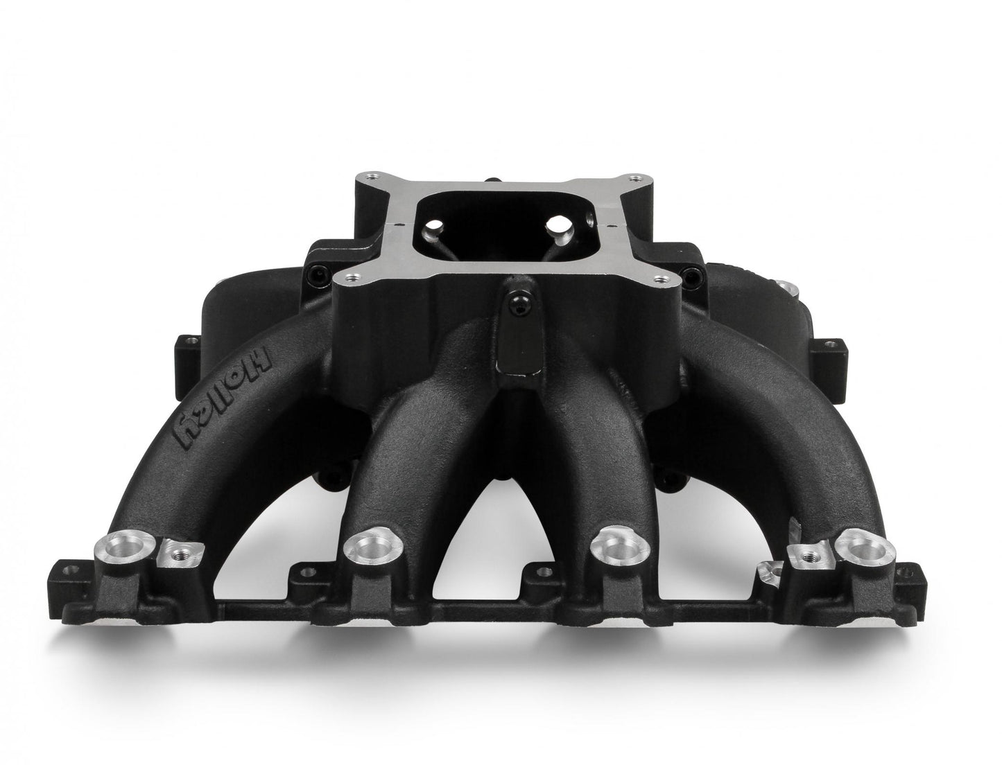 Single Plane EFI Split-Design Race Intake Manifold- GM LS1/LS2/LS6-Black EFI Single Plane Split-Design Race Intake Manifold Fits All GM LS Gen III or IV Engines Equipped with LS1/LS2/LS6 Style Cathedral Port Cylinder Heads Holley-6