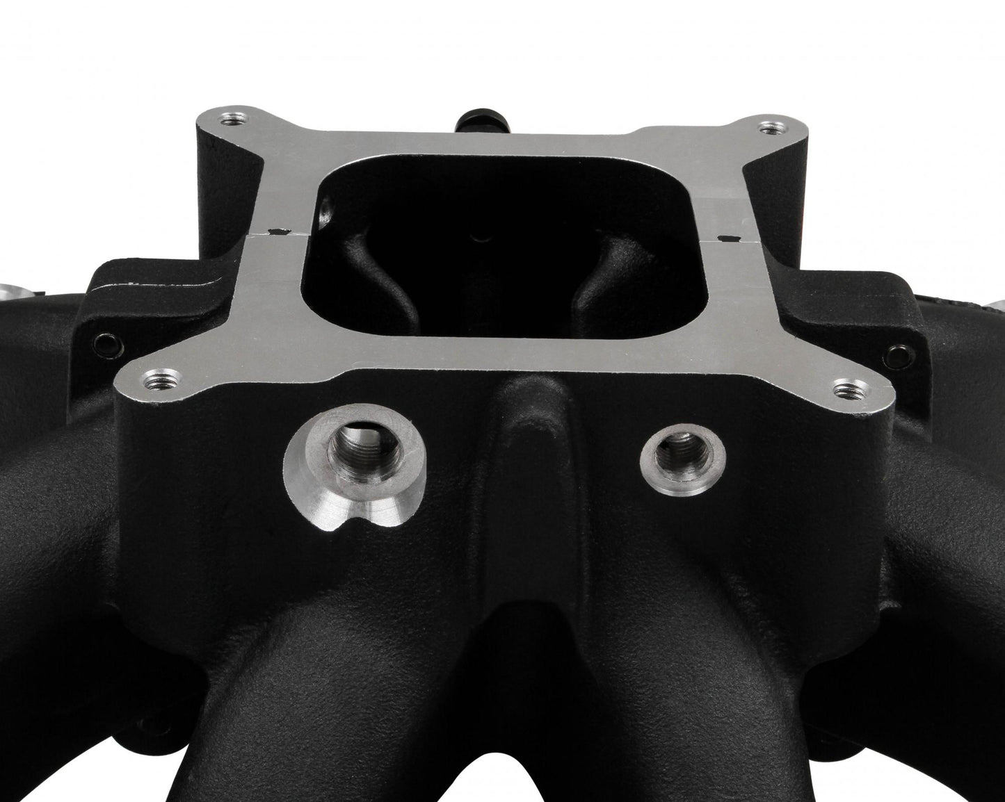 Single Plane EFI Split-Design Race Intake Manifold- GM LS1/LS2/LS6-Black EFI Single Plane Split-Design Race Intake Manifold Fits All GM LS Gen III or IV Engines Equipped with LS1/LS2/LS6 Style Cathedral Port Cylinder Heads Holley-7