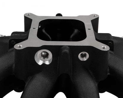 Single Plane EFI Split-Design Race Intake Manifold- GM LS1/LS2/LS6-Black EFI Single Plane Split-Design Race Intake Manifold Fits All GM LS Gen III or IV Engines Equipped with LS1/LS2/LS6 Style Cathedral Port Cylinder Heads Holley-7