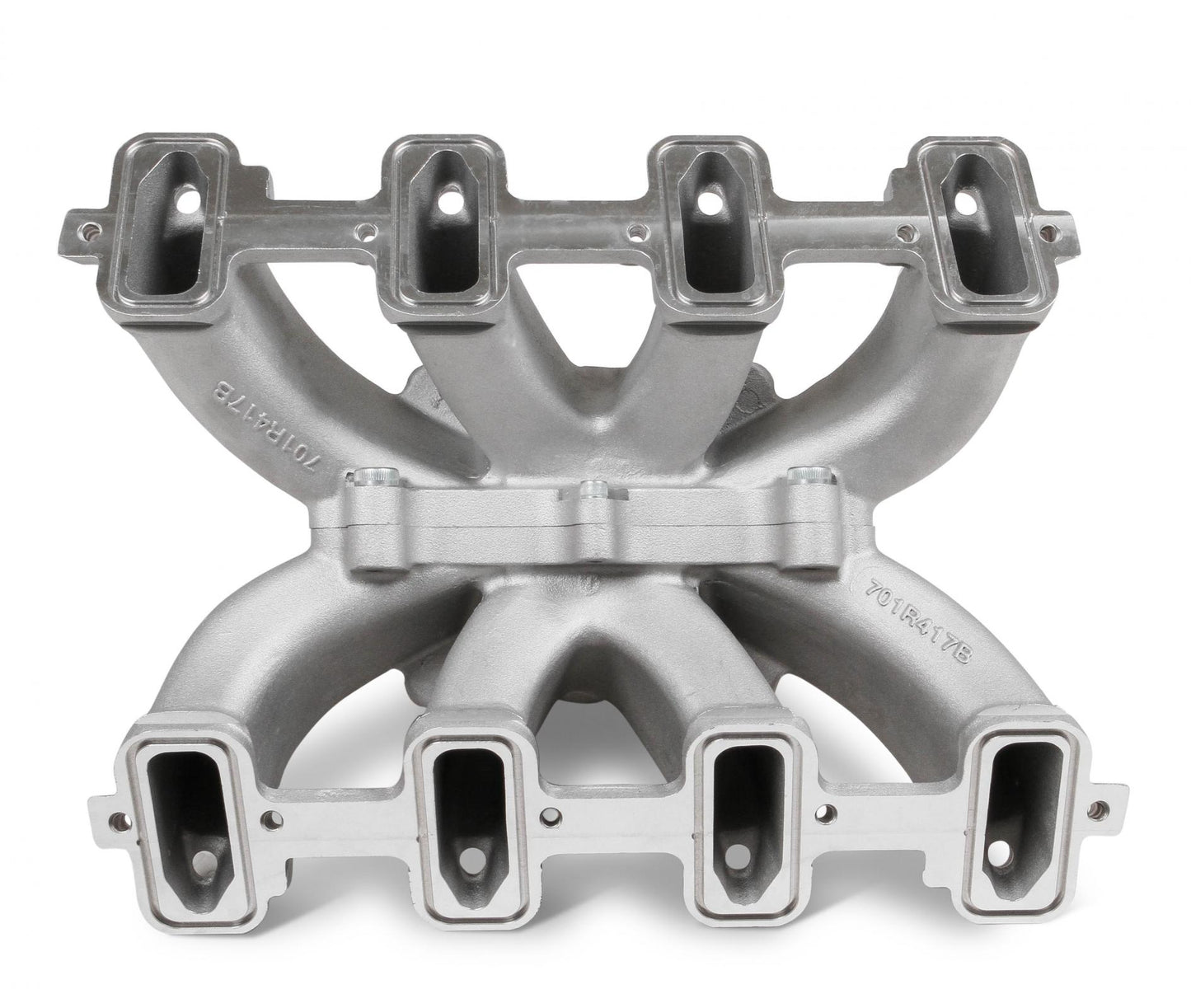 Single Plane EFI Split-Design Race Intake Manifold- GM LS1/LS2/LS6 EFI Single Plane Split-Design Race Intake Manifold Fits All GM LS Gen III or IV Engines Equipped with LS1/LS2/LS6 Style Cathedral Port Cylinder Heads Holley-11