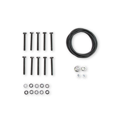 Single Plane Split-Design Race Intake Manifold- GM LS1/LS2/LS6- Black Carbureted Single Plane Split-Design Race Intake Manifold Fits All GM LS Gen III or IV Engines Equipped with LS1/LS2/LS6 Style Cathedral Port Cylinder Heads Holley-7