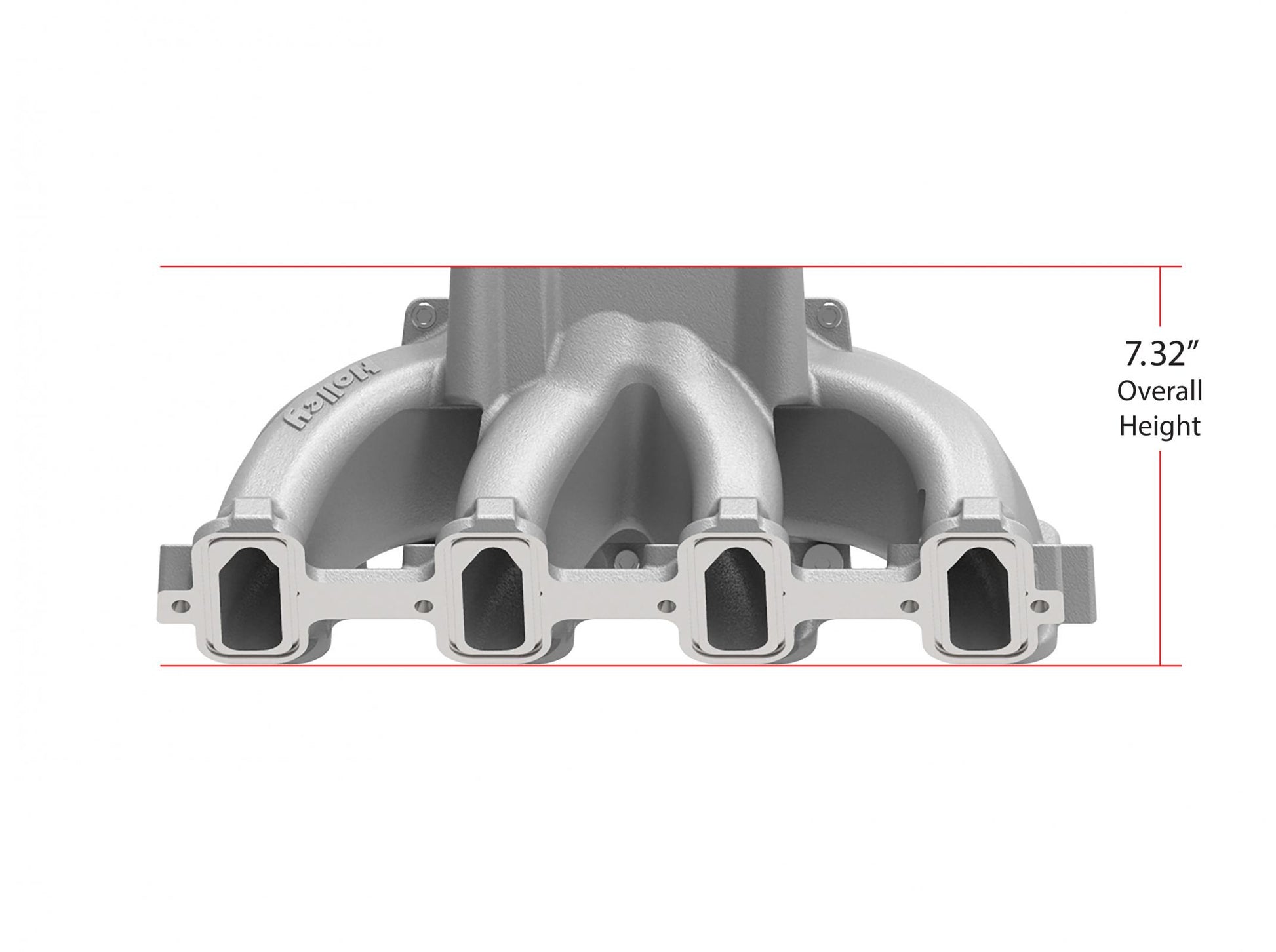 Single Plane Split-Design Race Intake Manifold- GM LS1/LS2/LS6- Black Carbureted Single Plane Split-Design Race Intake Manifold Fits All GM LS Gen III or IV Engines Equipped with LS1/LS2/LS6 Style Cathedral Port Cylinder Heads Holley-8