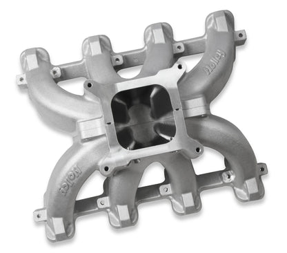 Single Plane Split-Design Race Intake Manifold- GM LS1/LS2/LS6 Carbureted Single Plane Split-Design Race Intake Manifold Fits All GM LS Gen III or IV Engines Equipped with LS1/LS2/LS6 Style Cathedral Port Cylinder Heads Holley-2