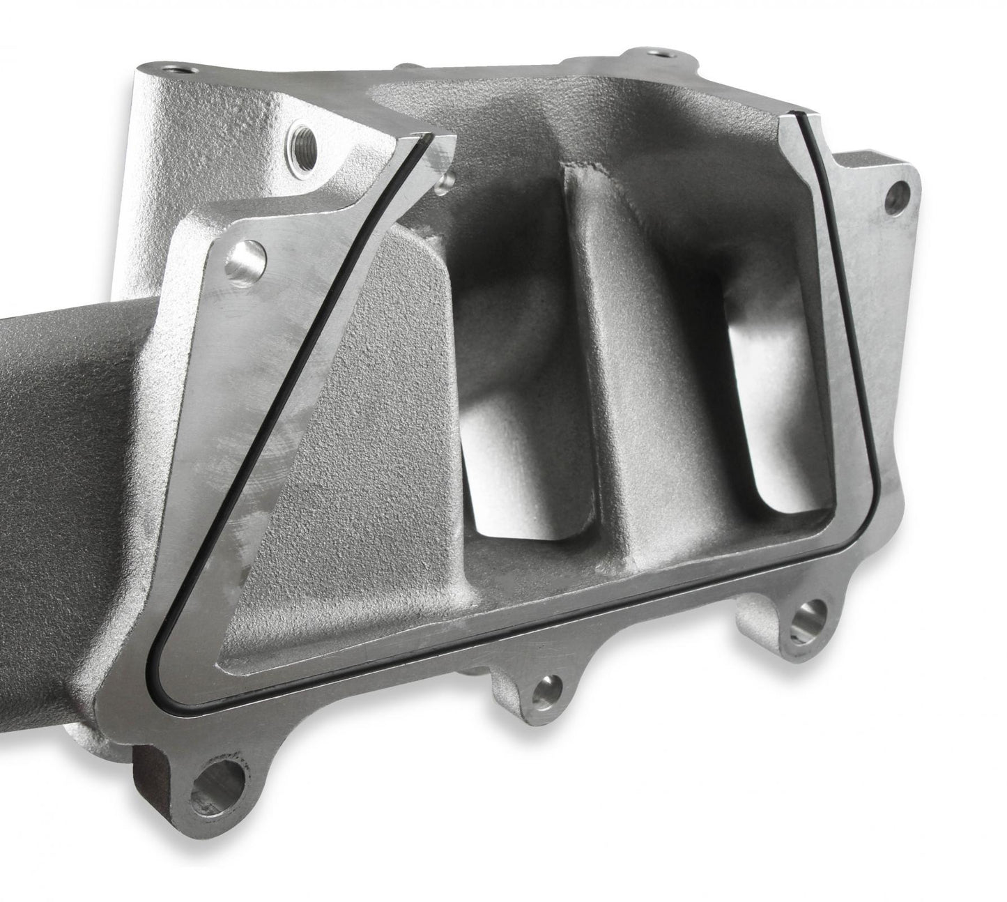 Single Plane Split-Design Race Intake Manifold- GM LS1/LS2/LS6 Carbureted Single Plane Split-Design Race Intake Manifold Fits All GM LS Gen III or IV Engines Equipped with LS1/LS2/LS6 Style Cathedral Port Cylinder Heads Holley-7