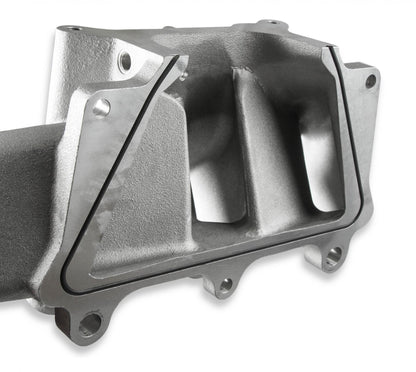 Single Plane Split-Design Race Intake Manifold- GM LS1/LS2/LS6 Carbureted Single Plane Split-Design Race Intake Manifold Fits All GM LS Gen III or IV Engines Equipped with LS1/LS2/LS6 Style Cathedral Port Cylinder Heads Holley-7