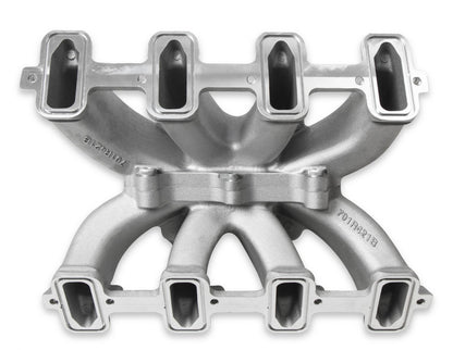 Single Plane Split-Design Race Intake Manifold- GM LS1/LS2/LS6 Carbureted Single Plane Split-Design Race Intake Manifold Fits All GM LS Gen III or IV Engines Equipped with LS1/LS2/LS6 Style Cathedral Port Cylinder Heads Holley-8