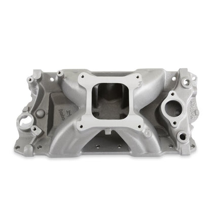 Strip Dominator Intake Chevy Small Block V8 Strip Dominator Intake Manifold 1957-1986 262ci-400ci, 1987-later with Aluminum Heads Holley-1