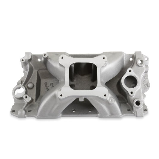 Strip Dominator Intake Chevy Small Block V8 Strip Dominator Intake Manifold 1957-1986 262ci-400ci, 1987-later with Aluminum Heads Holley-1