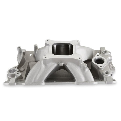 Strip Dominator Intake Chevy Small Block V8 Strip Dominator Intake Manifold 1957-1986 262ci-400ci, 1987-later with Aluminum Heads Holley-4