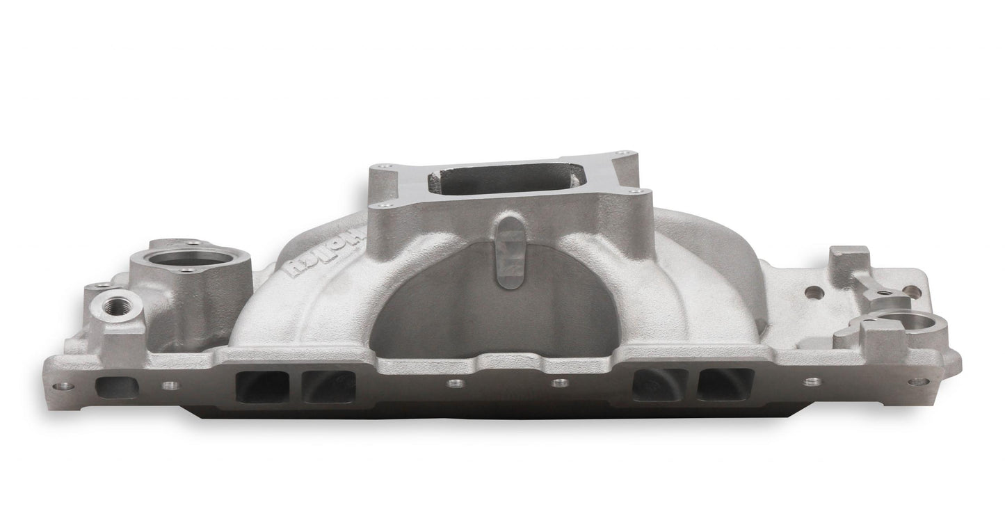 Single Plane Intake Manifold- Chevy Small Block V8 Intake Manifold 1957-1986 262ci-400ci, 1987-later with Aluminum Heads Holley-3