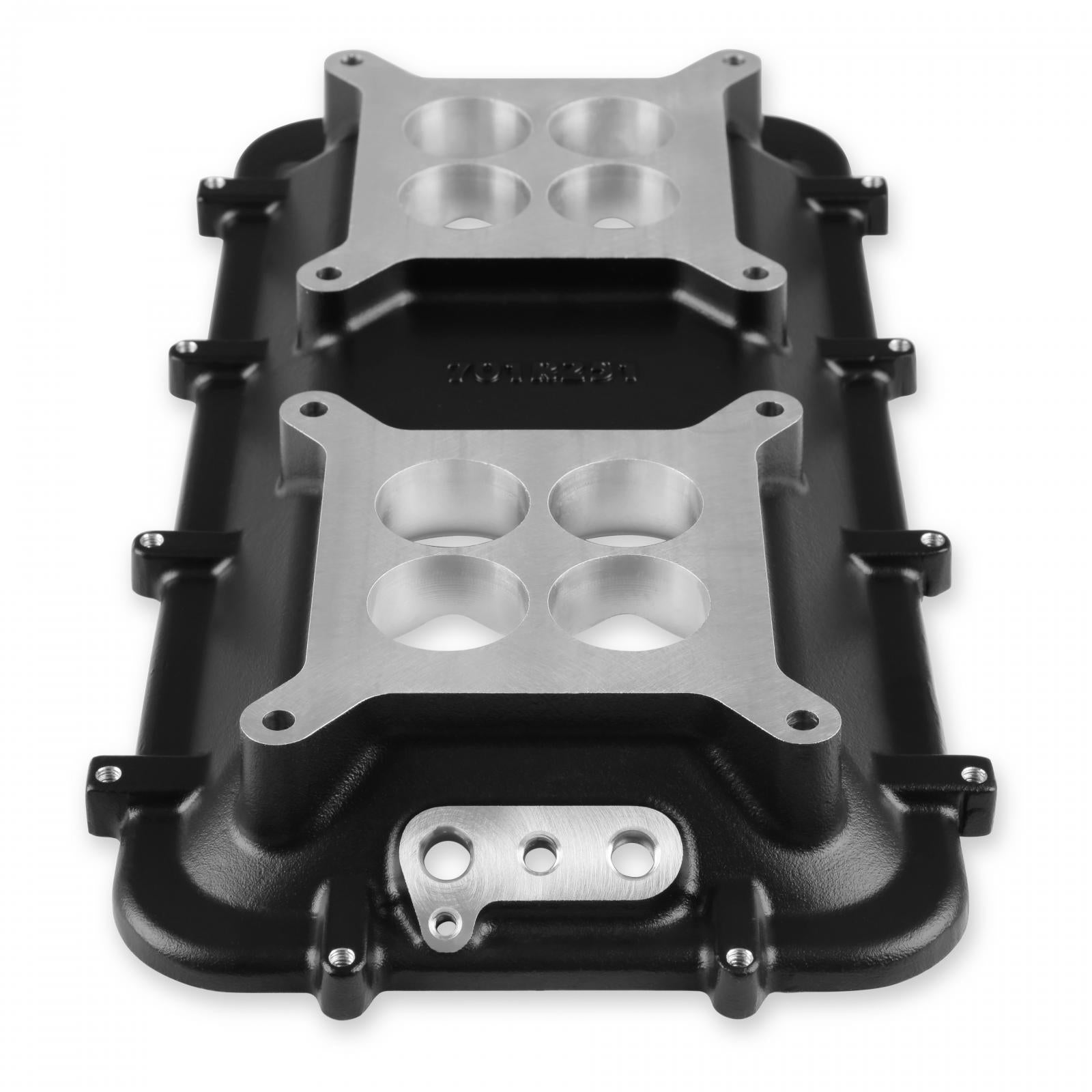 Mid-Rise Plenum Base Adapter Kit Black Mid-Rise Plenum Base Adapter Kit GM LS1/LS2/LS6 Black Holley-3