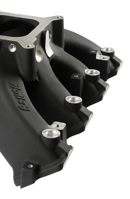 Single Plane EFI Split-Design Race Intake Manifold- GM LS3/L92- Black EFI Single Plane Split-Design Race Intake Manifold Fits All GM LS Gen III or IV Engines Equipped with LS3/L92 Cylinder Heads Holley-14