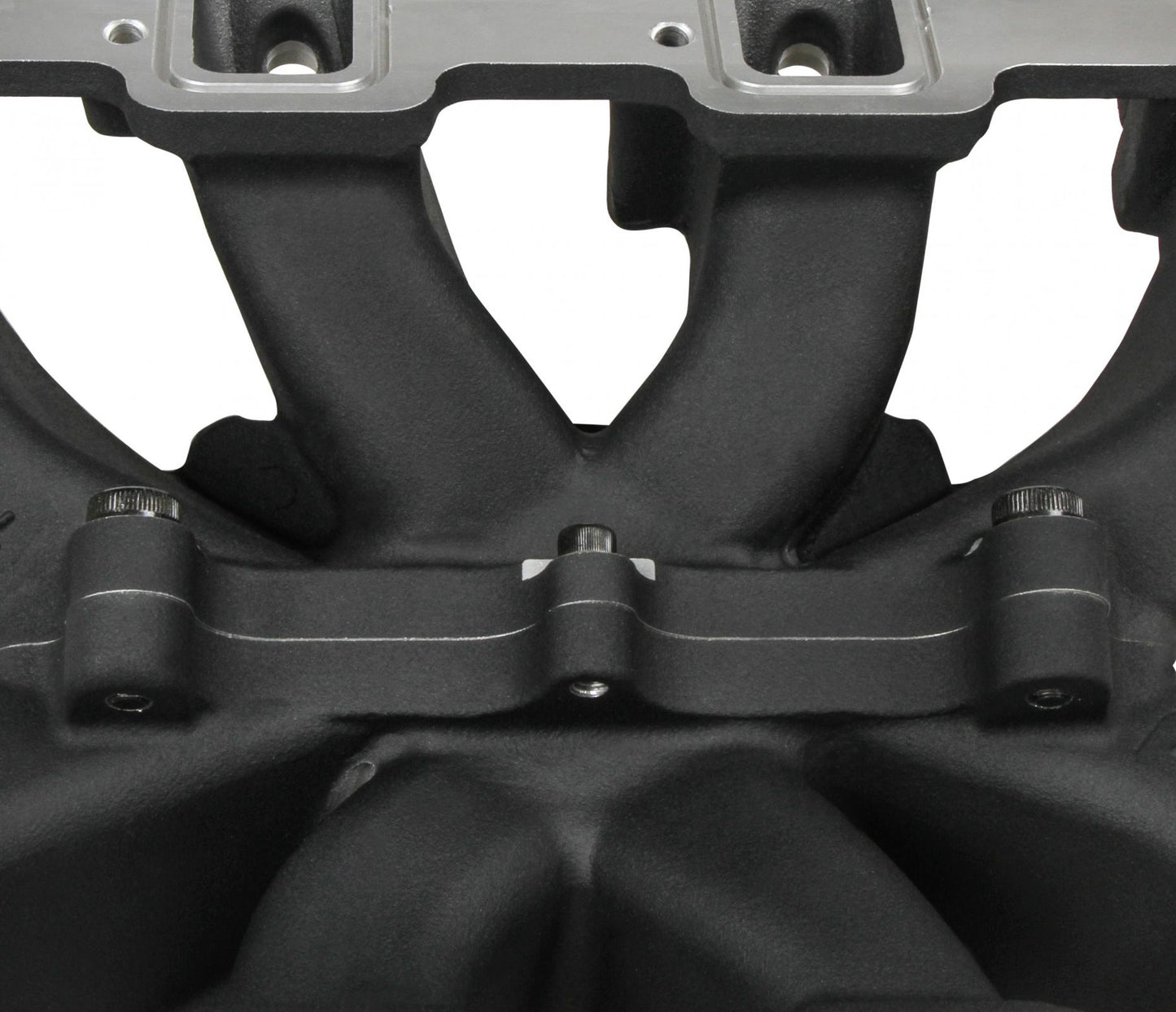 Single Plane EFI Split-Design Race Intake Manifold- GM LS3/L92- Black EFI Single Plane Split-Design Race Intake Manifold Fits All GM LS Gen III or IV Engines Equipped with LS3/L92 Cylinder Heads Holley-20