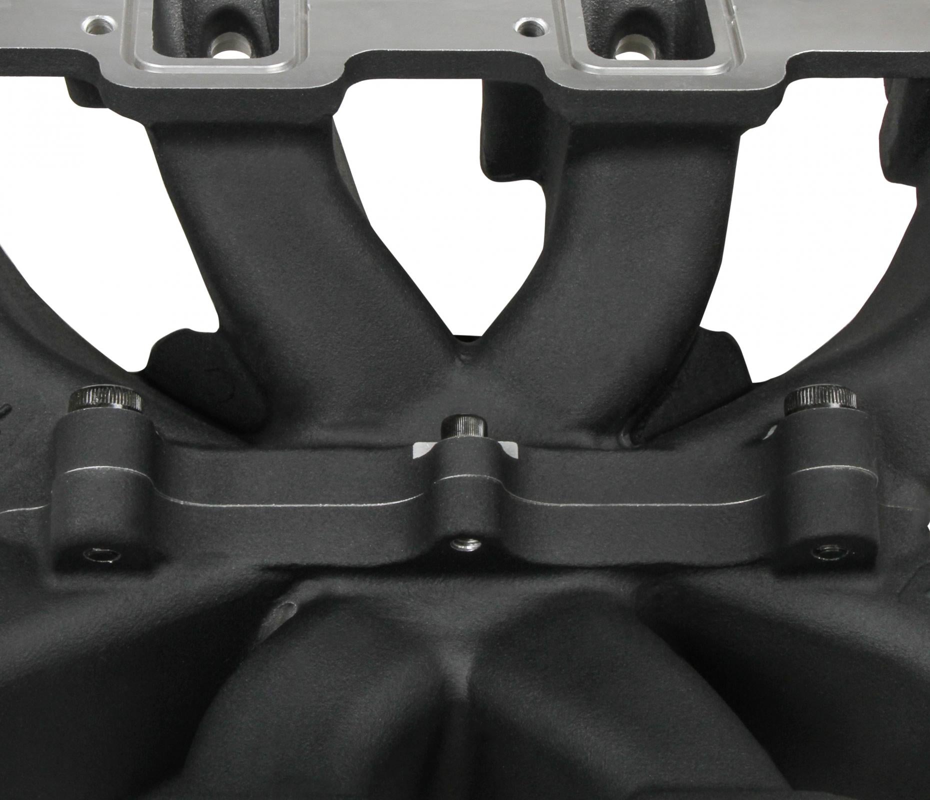 Single Plane EFI Split-Design Race Intake Manifold- GM LS3/L92- Black EFI Single Plane Split-Design Race Intake Manifold Fits All GM LS Gen III or IV Engines Equipped with LS3/L92 Cylinder Heads Holley-20