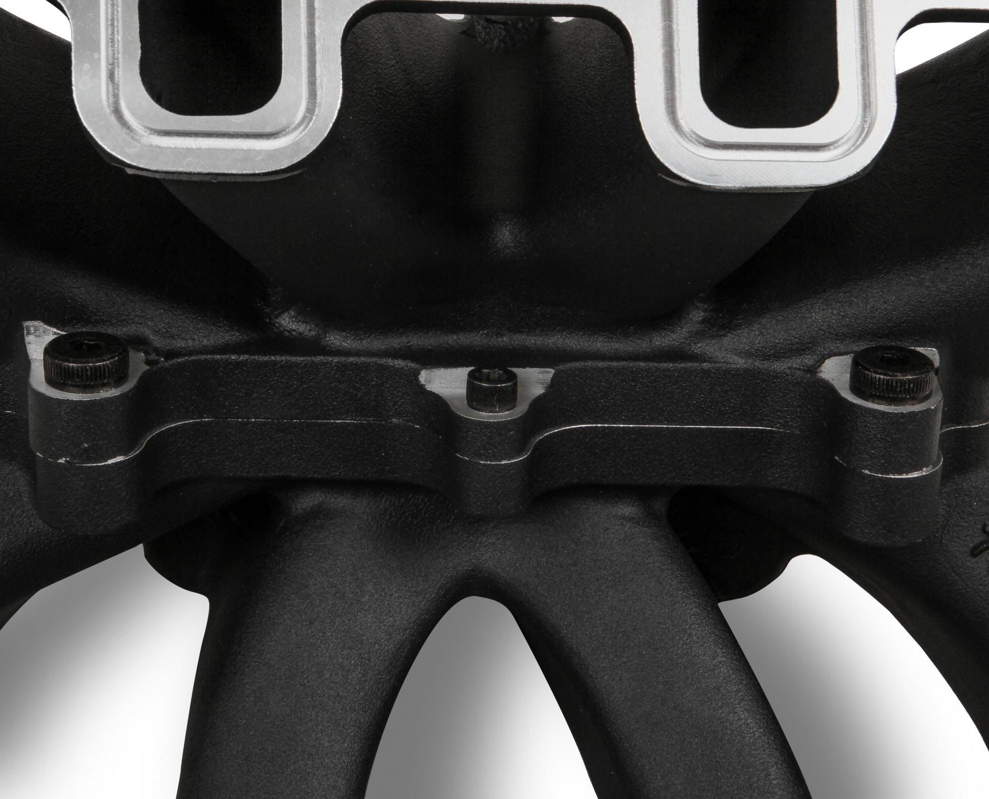 Single Plane EFI Split-Design Race Intake Manifold- GM LS3/L92- Black EFI Single Plane Split-Design Race Intake Manifold Fits All GM LS Gen III or IV Engines Equipped with LS3/L92 Cylinder Heads Holley-4