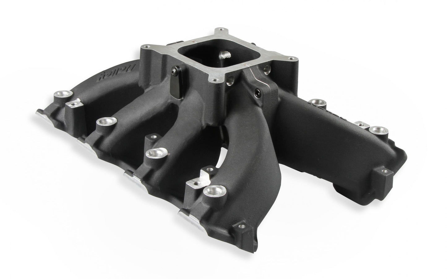 Single Plane EFI Split-Design Race Intake Manifold- GM LS3/L92- Black EFI Single Plane Split-Design Race Intake Manifold Fits All GM LS Gen III or IV Engines Equipped with LS3/L92 Cylinder Heads Holley-10
