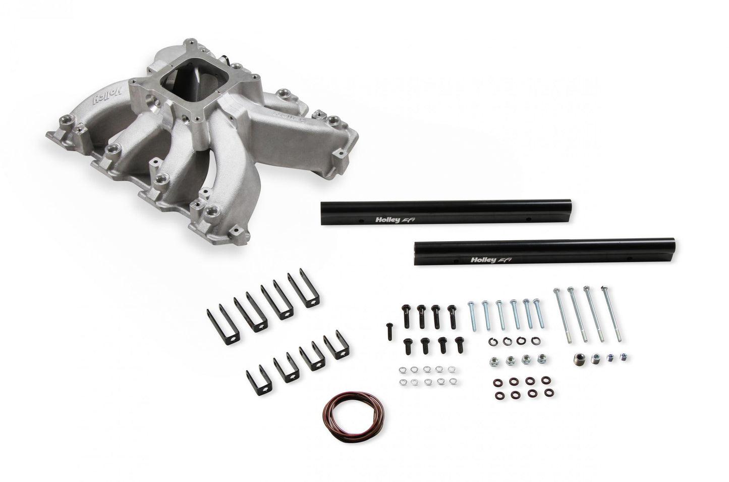 Single Plane EFI Split-Design Race Intake Manifold- GM LS3/L92 EFI Single Plane Split-Design Race Intake Manifold Fits All GM LS Gen III or IV Engines Equipped with LS3/L92 Cylinder Heads Holley-8