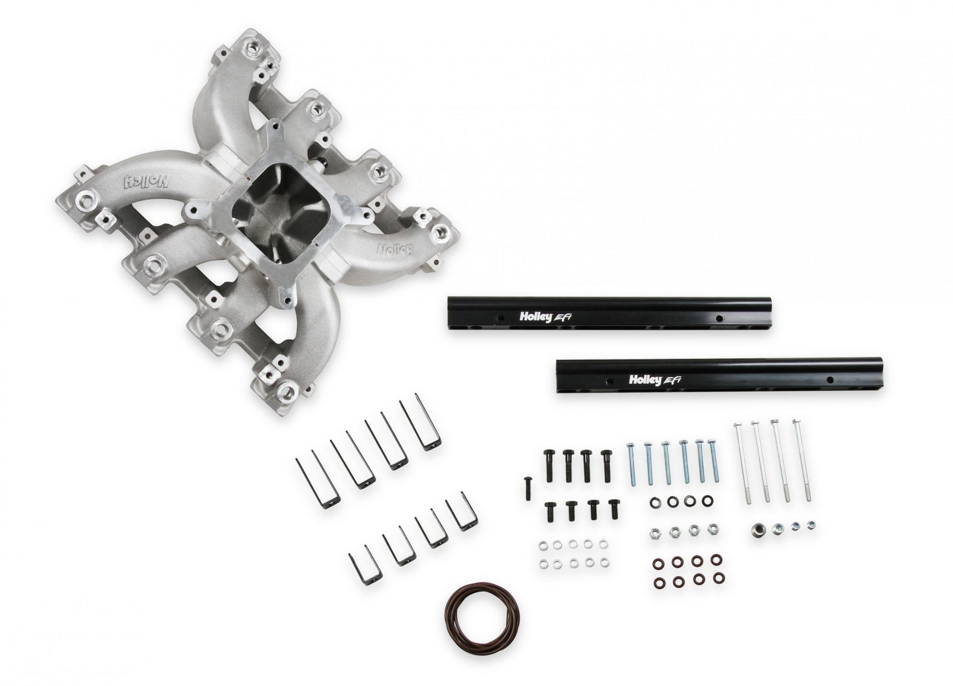 Single Plane EFI Split-Design Race Intake Manifold- GM LS3/L92 EFI Single Plane Split-Design Race Intake Manifold Fits All GM LS Gen III or IV Engines Equipped with LS3/L92 Cylinder Heads Holley-9