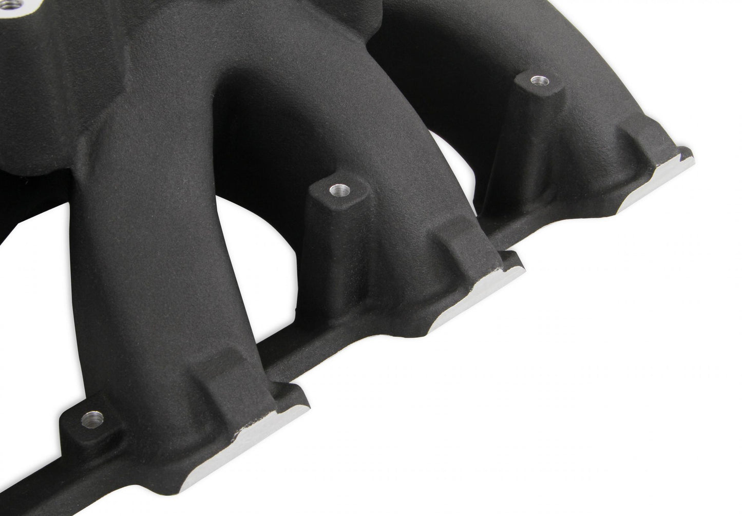 Single Plane Split-Design Race Intake Manifold- GM LS3/L92- Black -4150 Carbureted Single Plane Split-Design Race Intake Manifold Fits All GM LS Gen III or IV Engines Equipped with LS3/L92 Style Cylinder Heads Holley-11