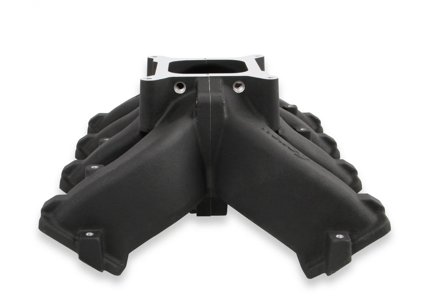 Single Plane Split-Design Race Intake Manifold- GM LS3/L92- Black -4150 Carbureted Single Plane Split-Design Race Intake Manifold Fits All GM LS Gen III or IV Engines Equipped with LS3/L92 Style Cylinder Heads Holley-12