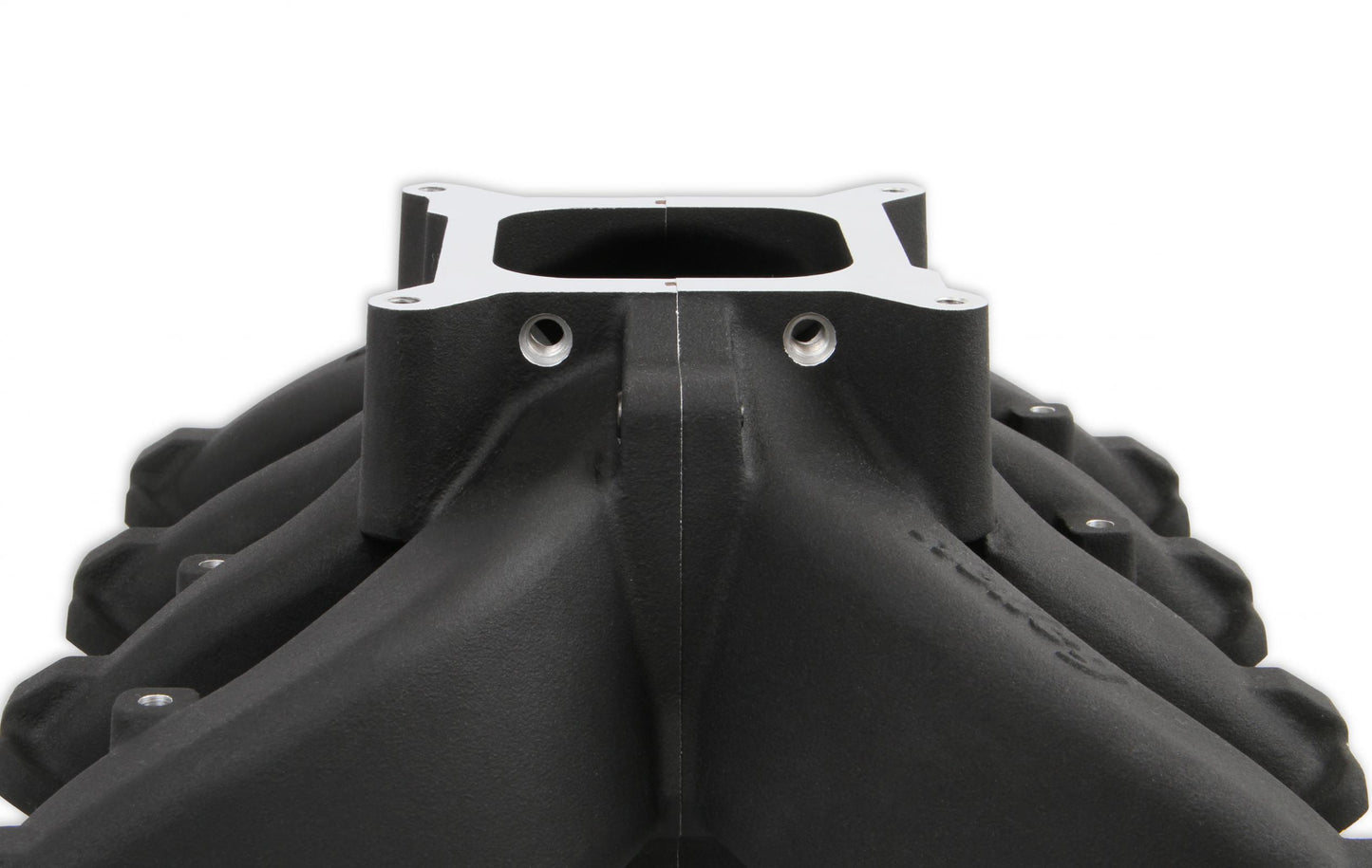 Single Plane Split-Design Race Intake Manifold- GM LS3/L92- Black -4150 Carbureted Single Plane Split-Design Race Intake Manifold Fits All GM LS Gen III or IV Engines Equipped with LS3/L92 Style Cylinder Heads Holley-13