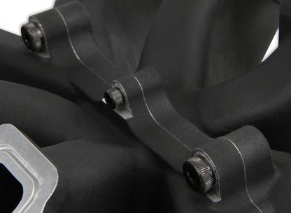 Single Plane Split-Design Race Intake Manifold- GM LS3/L92- Black -4150 Carbureted Single Plane Split-Design Race Intake Manifold Fits All GM LS Gen III or IV Engines Equipped with LS3/L92 Style Cylinder Heads Holley-16