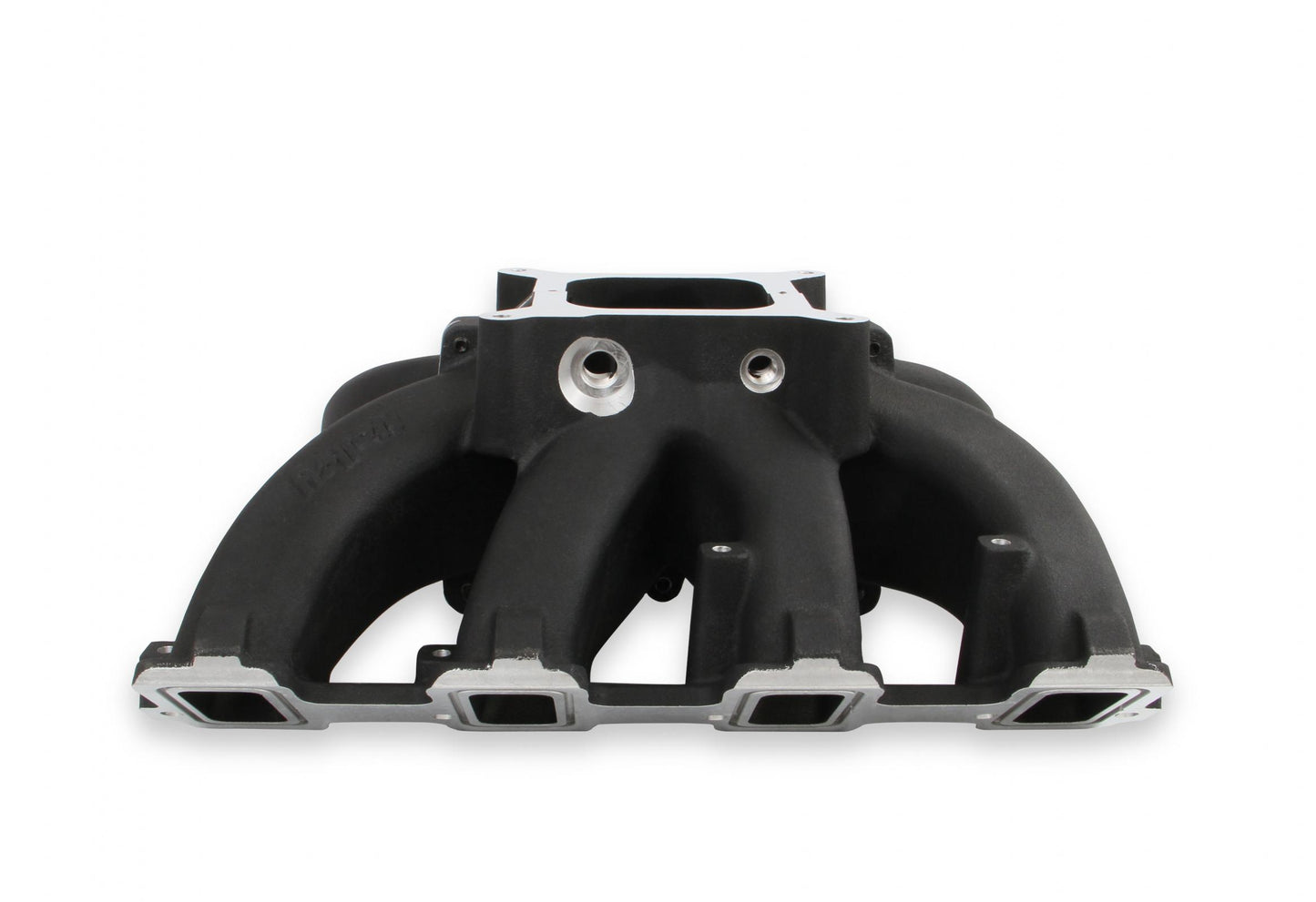 Single Plane Split-Design Race Intake Manifold- GM LS3/L92- Black -4150 Carbureted Single Plane Split-Design Race Intake Manifold Fits All GM LS Gen III or IV Engines Equipped with LS3/L92 Style Cylinder Heads Holley-5