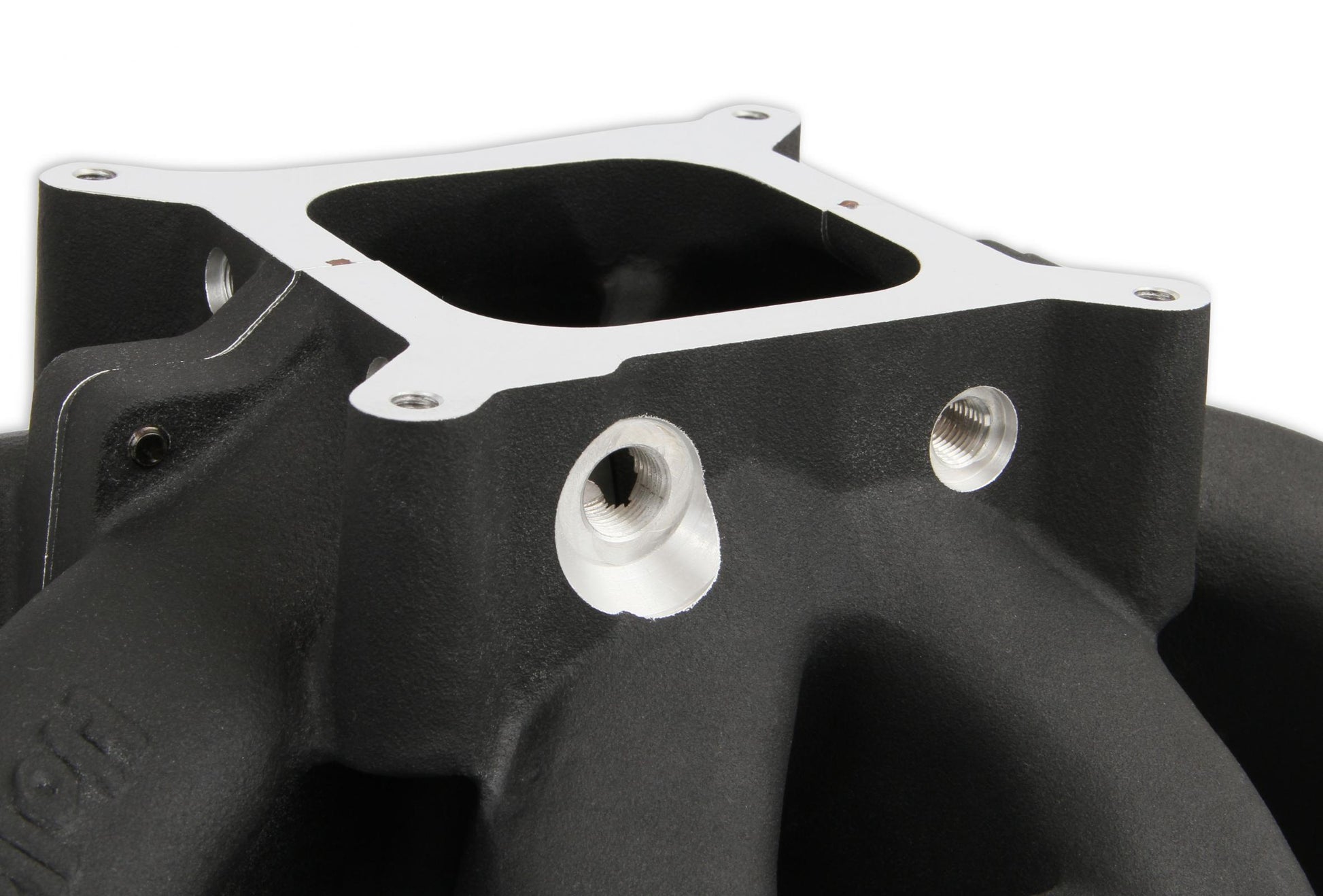 Single Plane Split-Design Race Intake Manifold- GM LS3/L92- Black -4150 Carbureted Single Plane Split-Design Race Intake Manifold Fits All GM LS Gen III or IV Engines Equipped with LS3/L92 Style Cylinder Heads Holley-6