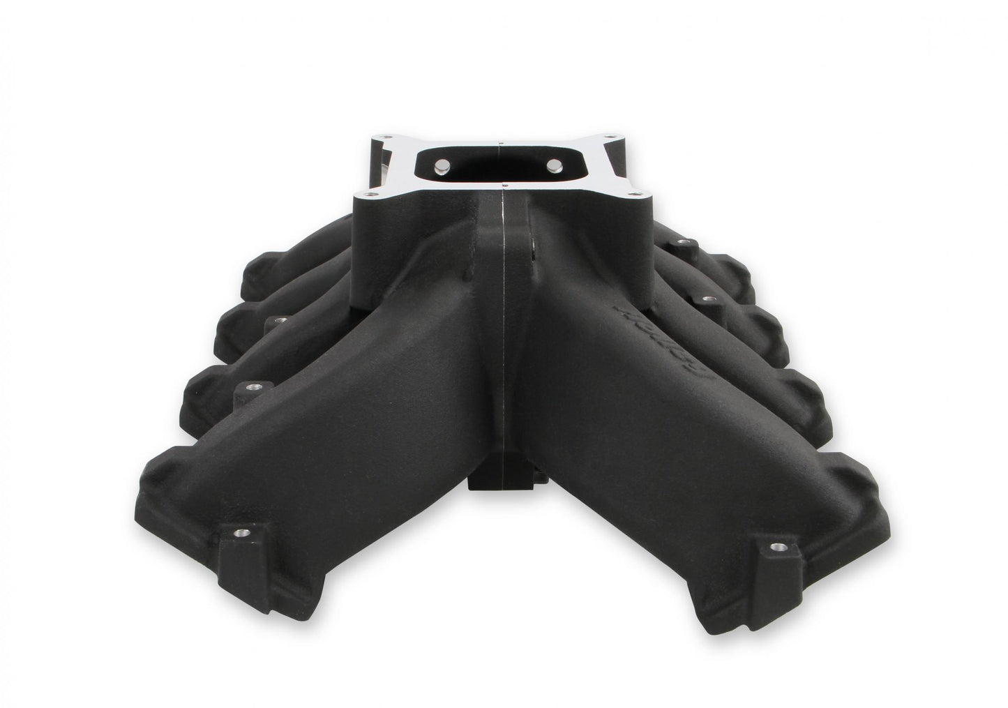 Single Plane Split-Design Race Intake Manifold- GM LS3/L92- Black -4150 Carbureted Single Plane Split-Design Race Intake Manifold Fits All GM LS Gen III or IV Engines Equipped with LS3/L92 Style Cylinder Heads Holley-7