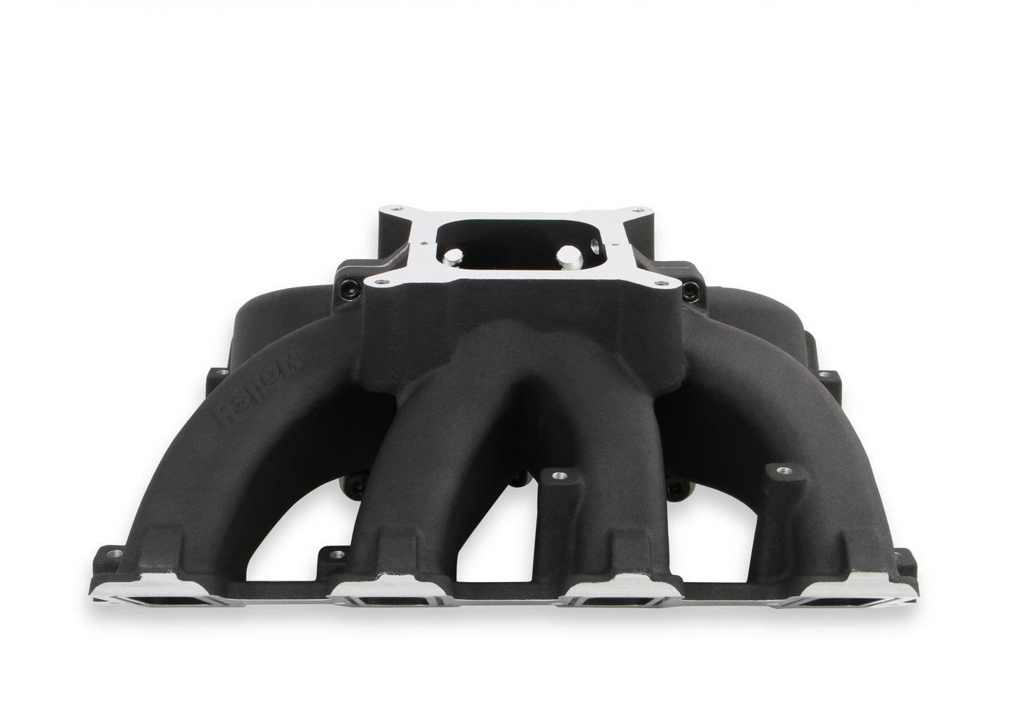 Single Plane Split-Design Race Intake Manifold- GM LS3/L92- Black -4150 Carbureted Single Plane Split-Design Race Intake Manifold Fits All GM LS Gen III or IV Engines Equipped with LS3/L92 Style Cylinder Heads Holley-9
