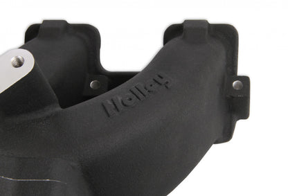 Single Plane Split-Design Race Intake Manifold- GM LS3/L92- Black -4150 Carbureted Single Plane Split-Design Race Intake Manifold Fits All GM LS Gen III or IV Engines Equipped with LS3/L92 Style Cylinder Heads Holley-10
