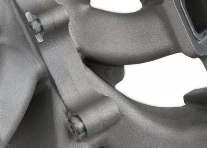 Single Plane Split-Design Race Intake Manifold- GM LS3/L92-4150 Carbureted Single Plane Split-Design Race Intake Manifold Fits All GM LS Gen III or IV Engines Equipped with LS3/L92 Cylinder Heads Holley-12