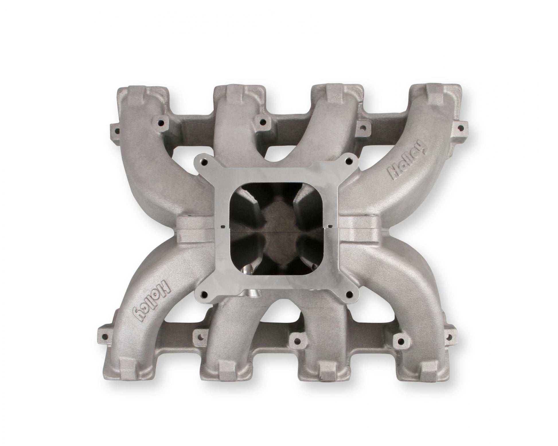 Single Plane Split-Design Race Intake Manifold- GM LS3/L92-4150 Carbureted Single Plane Split-Design Race Intake Manifold Fits All GM LS Gen III or IV Engines Equipped with LS3/L92 Cylinder Heads Holley-16