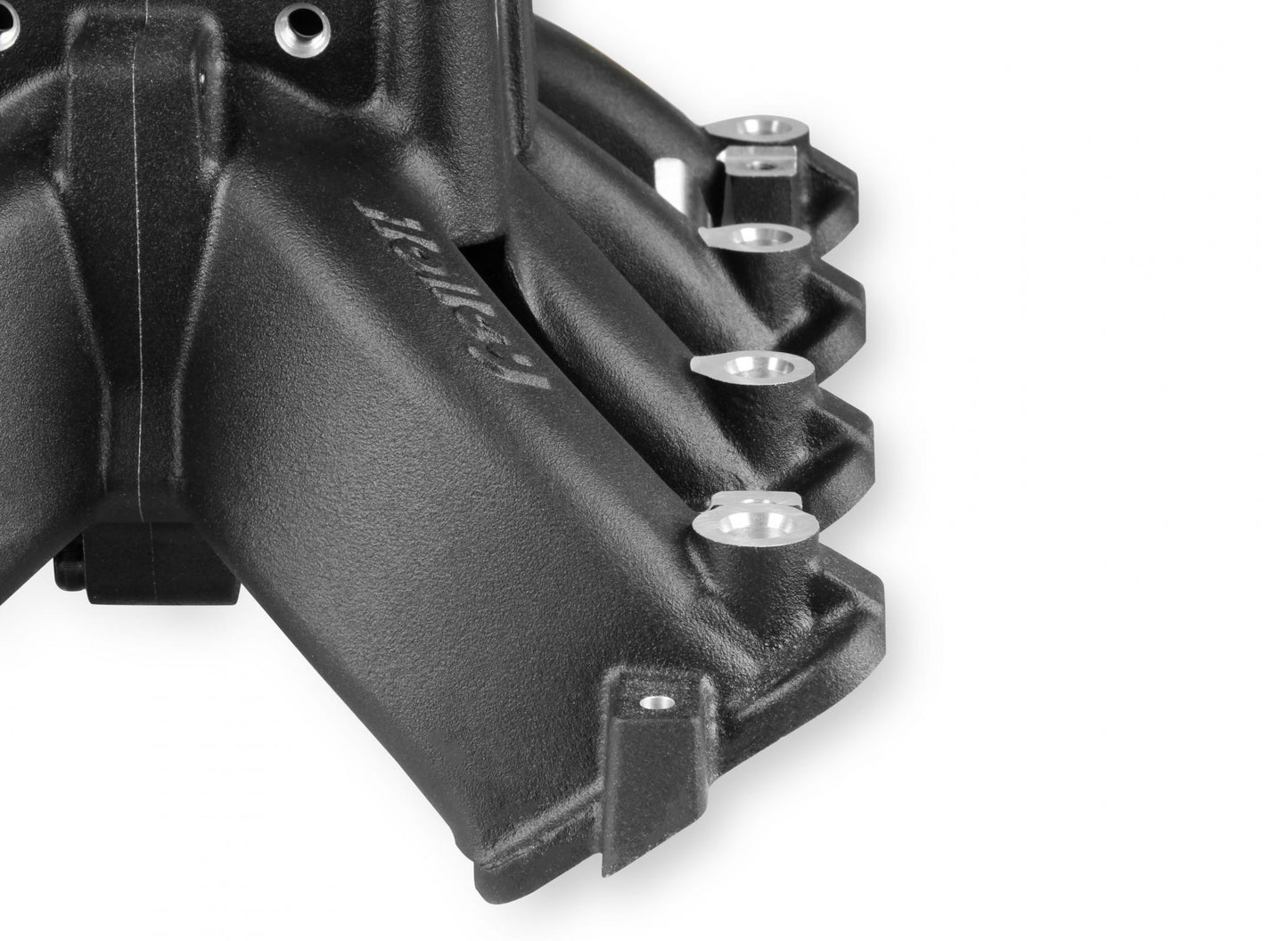Single Plane EFI 4500 Split-Design Race Intake Manifold- GM LS1/LS2/LS6 Black Finish with Fuel Rails Holley-4