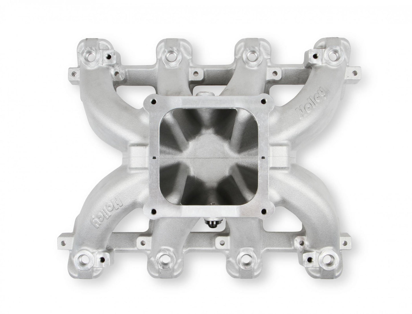 Single Plane EFI 4500 Split-Design Race Intake Manifold- GM LS1/LS2/LS6 Cast Finish with Fuel Rails Holley-2