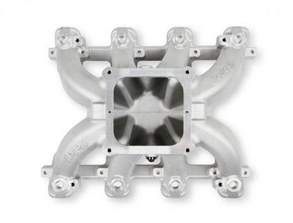 Single Plane EFI 4500 Split-Design Race Intake Manifold- GM LS1/LS2/LS6 Cast Finish with Fuel Rails Holley-2