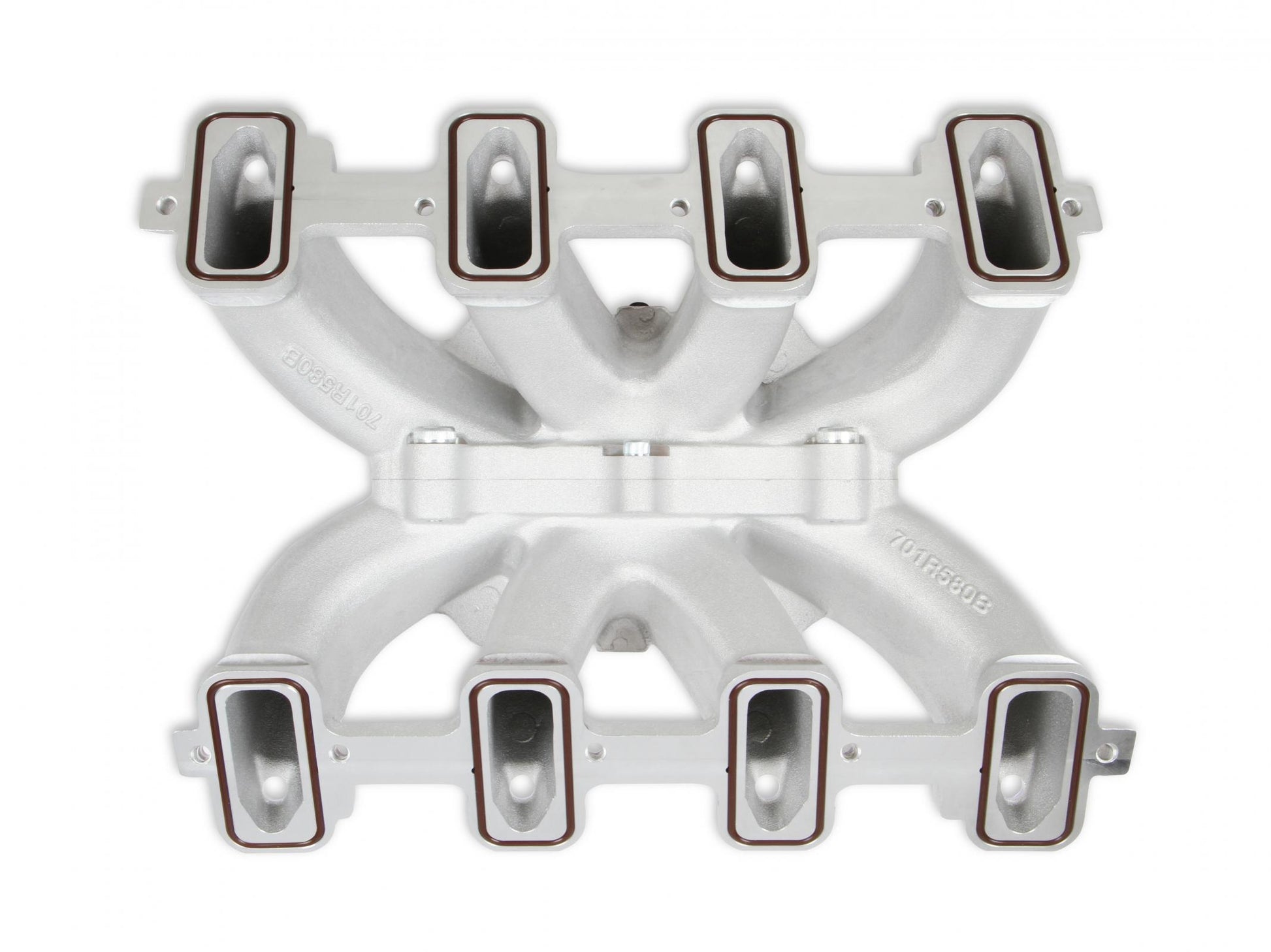 Single Plane EFI 4500 Split-Design Race Intake Manifold- GM LS1/LS2/LS6 Cast Finish with Fuel Rails Holley-3
