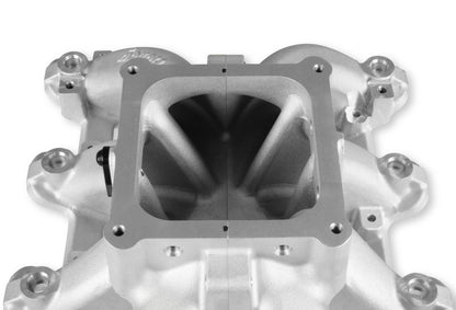 Single Plane EFI 4500 Split-Design Race Intake Manifold- GM LS1/LS2/LS6 Cast Finish with Fuel Rails Holley-6
