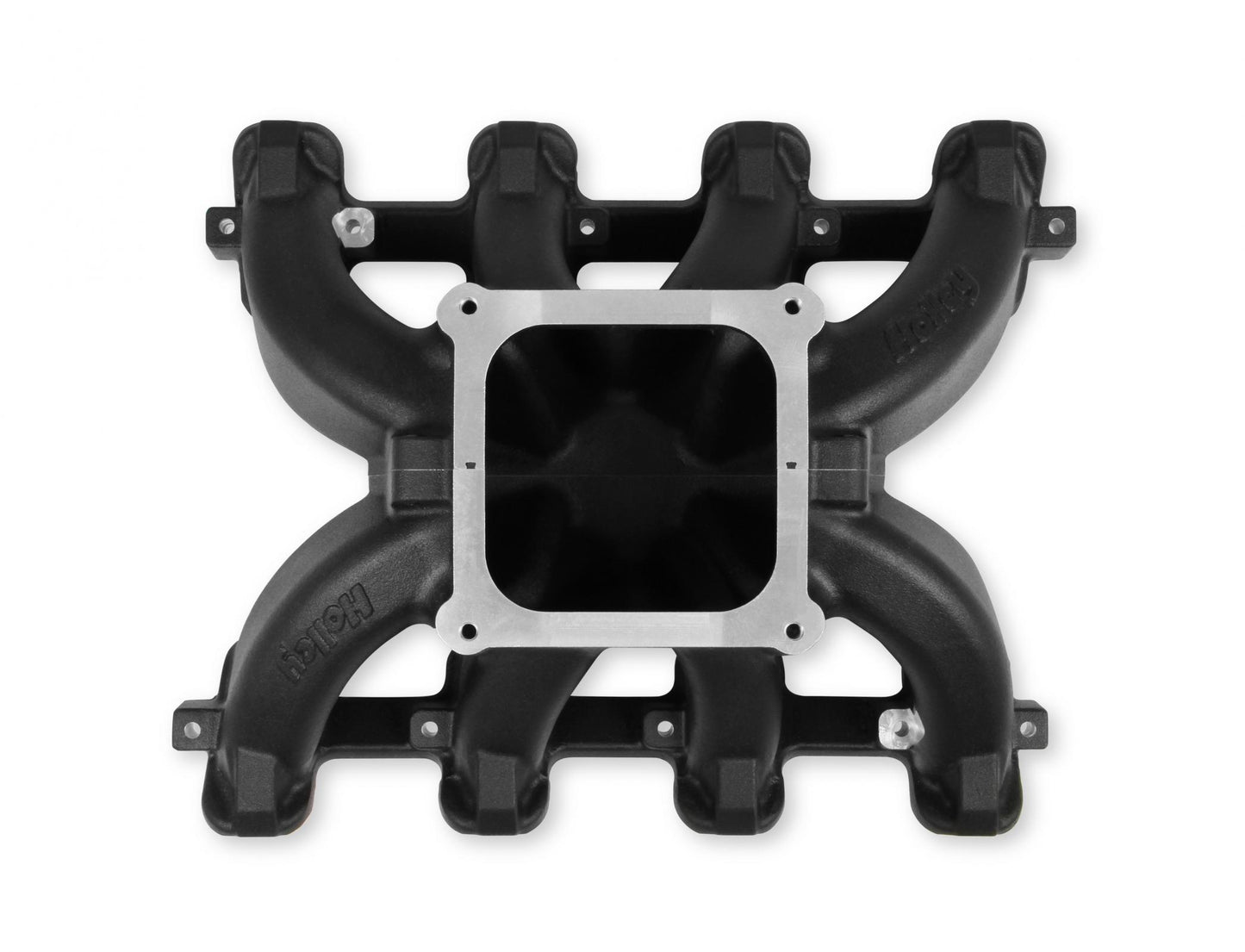 Single Plane 4500 Carbureted Split-Design Race Intake Manifold GM LS1/LS2/LS6 Fits GM LS1/LS2/LS6 Carbureted with Black Finish Holley-1